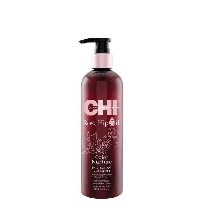 CHI Rose Hip Oil Color Nuture Protecting Shampoo 11.5 fl.oz