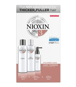 Nioxin System Trial Kit 3, Cleanser, Scalp Therapy, Scalp Treatment