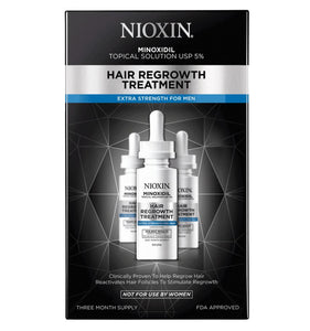 Nioxin Hair Growth Treatment - Mens 90 Day Supply